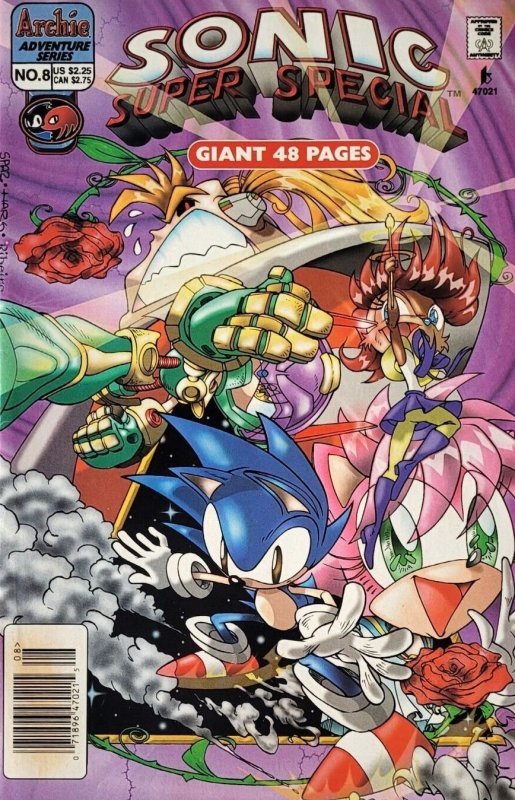 Sonic The Comic #8 Values and Pricing