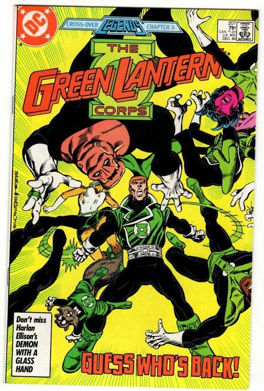 GREEN LANTERN CORPS #207 (7.5)