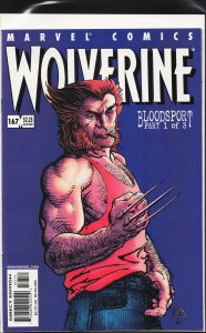 Wolverine #167 (2001) Wolverine