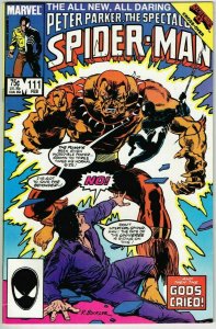 Spectacular Spider-Man #111 (1976) - 8.0 VF *And Then the Gods Cried* 