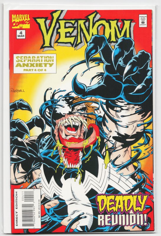 Venom: Separation Anxiety #4 (1995) Venom