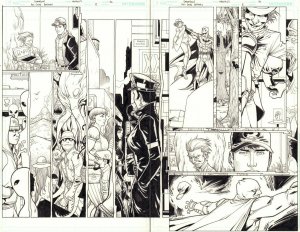 All Star Batman #8 pgs. 10 & 11 - Mad Hatter DPS 2017 art by Giuseppe Camuncoli