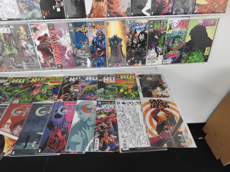 Huge Lot 150+ Comics W/ Superman, Hulk, Spider-Man, +More! Avg VF Condition!