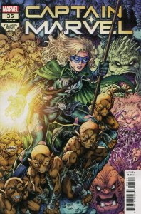 Captain Marvel (11th Series) #35B VF/NM ; Marvel | 169 villains reign variant