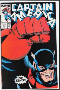 Captain America #354 (1989) Captain America [Key Issue]