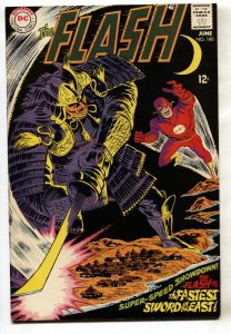 THE FLASH #180--1968--DC--SAMURAI COVER --COMIC BOOK--vf+