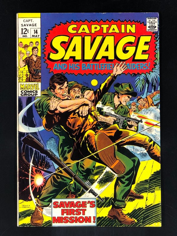 Captain Savage #14 (1969) Last 12¢ Issue