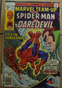 Marvel Team-Up #73 Spider-Man & Daredevil Owl Keith Pollard Cover