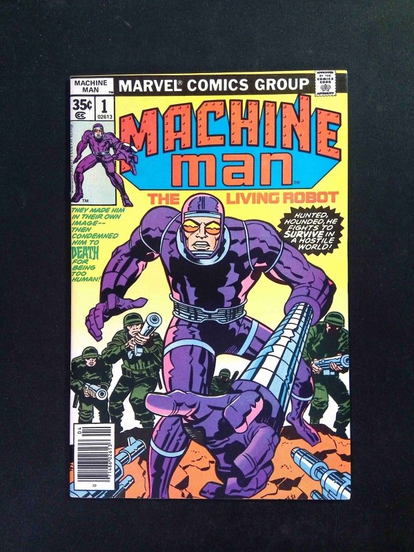 Machine Man #1  Marvel Comics 1978 VF/NM Newsstand