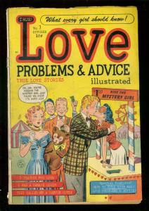 TRUE LOVE PROBLEMS AND ADVICE ILLUSTRATED #3 1949-MASK G