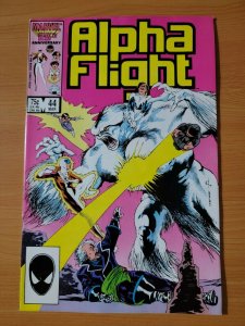 Alpha Flight #44 Direct Market Edition ~ NEAR MINT NM ~ 1987 Marvel Comics