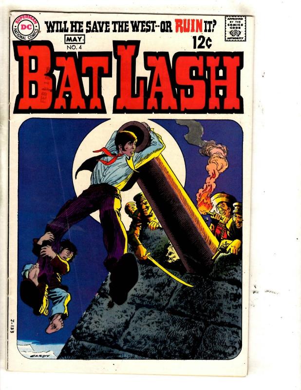 Batlash # 4 FN/VF DC Comic Book Silver Age Western Cowboy Cardy Cover Art JL2