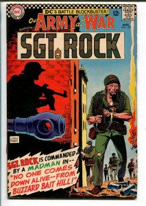 OUR ARMY AT WAR 1#170 1966-WWII-SGT ROCK-vg/fn 