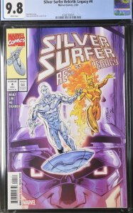 SIlver Surfer Rebirth Legacy #4 CGC 9.8 Ron Lim Cover A Marvel 2023 Galactus