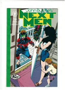 John Byrne's Next Men #10 NM- 9.2 Dark Horse Comics 1992 John Byrne