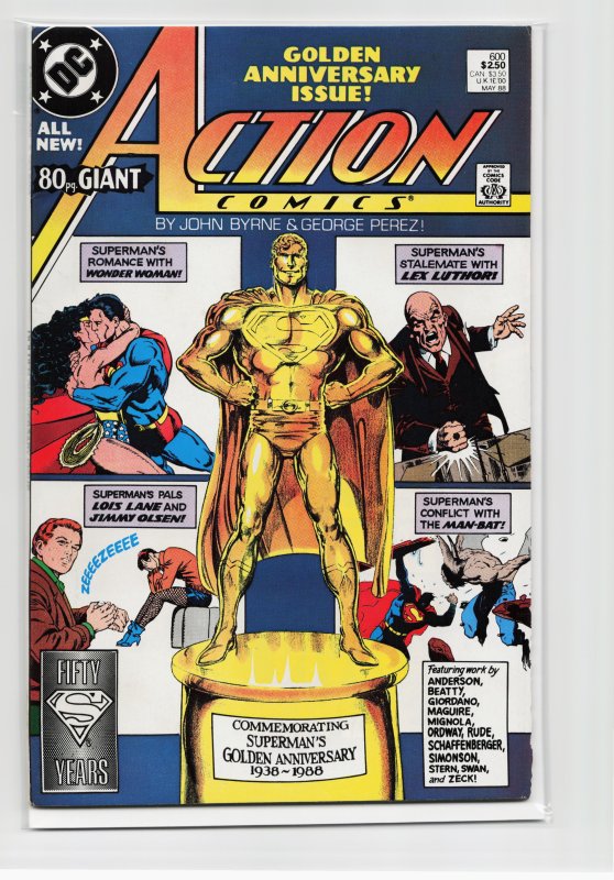 Action Comics #600 (1988) Superman
