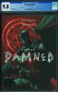 Batman: Damned #1 Variant Cover (2018) CGC 9.8 NM/MT