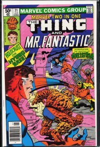 Marvel Two-in-One #71 (1981) Mister Fantastic [Key Issue]