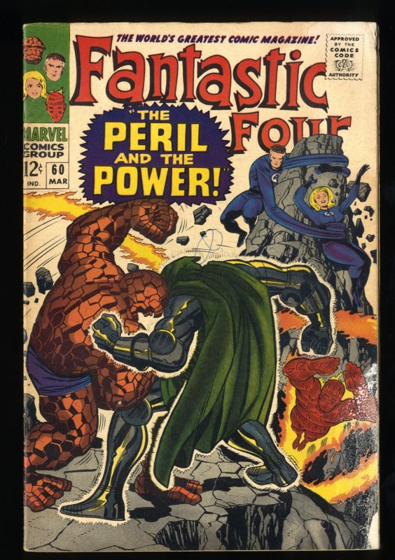 Fantastic Four #60 Inc 0.3 Marvel Comics