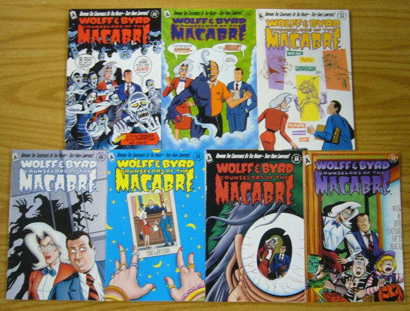 Wolff & Byrd Counselors of the Macabre/Supernatural Law #1-45 VF/NM complete+mor