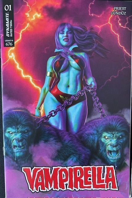 Vampirella #1 Cover C - Mark Spears (2025) LOT 4 issues