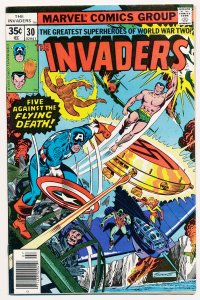 Invaders (1975 Marvel 1st series) #30 FN-