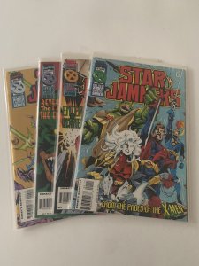 Starjammers 1-4 Lot Run Set Near mint Nm Marvel