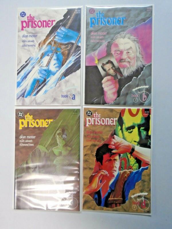 Prisoner set #1 to #4 #0 A & #0 B & #0 C & #0 D 4 different books 8.0 VF (1988)