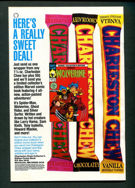 Ghost Rider & Blaze #3 ( 8.5 VFN+ ) Adam Kubert Cover / October 1992