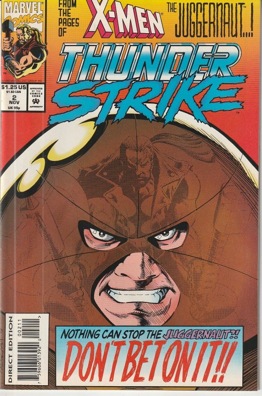 Thunderstrike(vol. 1)# 2  Eric vs Juggernaut For The Life of His Son !