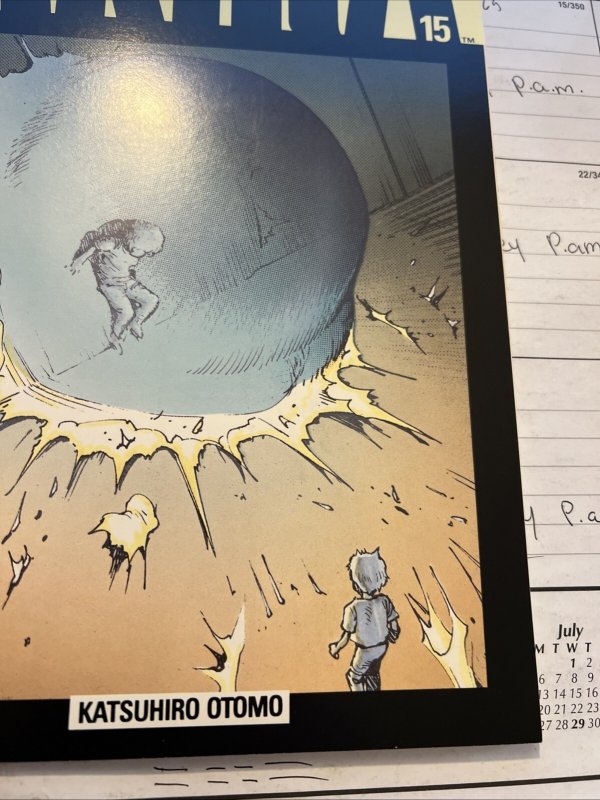 AKIRA # 15 Psychic Duel Katsuhiro Otomo story & Art, Marvel Epic (1990) VF