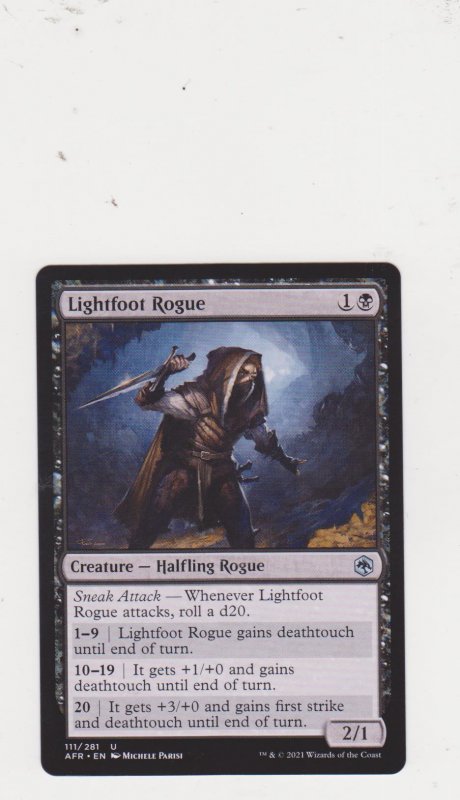 Magic the Gathering: Adventures in the Forgotten Realms - Lightfoot Rogue