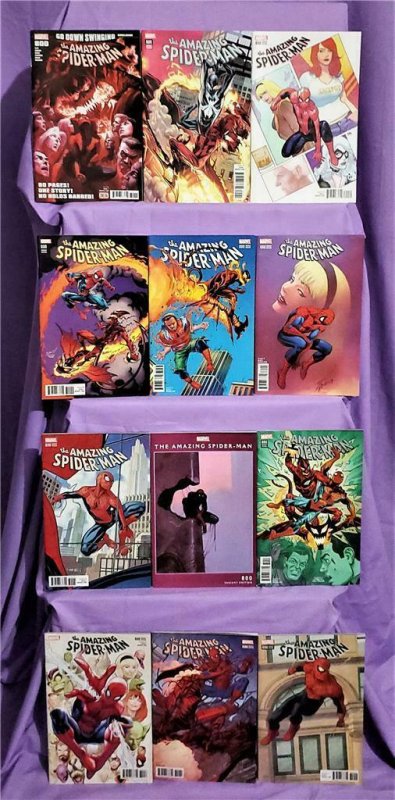 Dan Slott AMAZING SPIDER-MAN #800 Variant Cover 12 Pack (Marvel, 2018)!