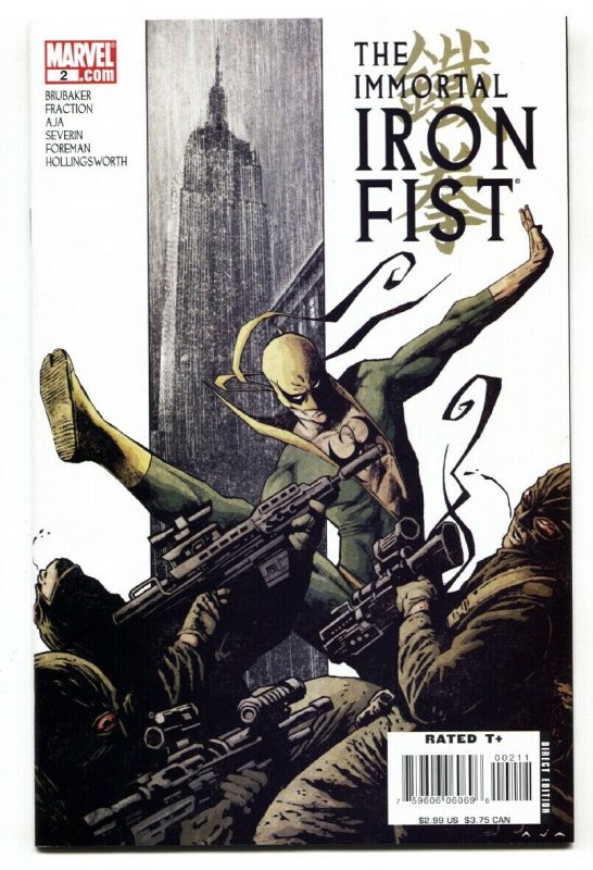 IMMORTAL IRON FIST #2 2007 comic book-First appearance of WU AO-SHI