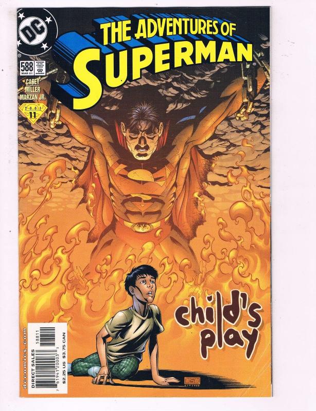 The Adventures Of Superman #588 VF DC Comics Comic Book 2000 DE11