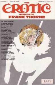 The Erotic Worlds of Frank Thorne #1 (1990) var.cvr.