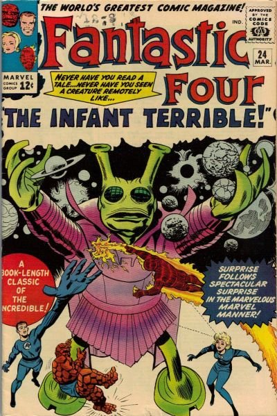 Fantastic Four #24 (ungraded) stock photo / SCM