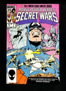 Marvel Super-Heroes Secret Wars #7 1st New Spider-Woman!