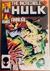 The Incredible Hulk Annual #15 Direct Edition (1986)  [MCU Wolverine Deadpool]