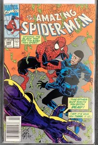 The Amazing Spider-Man #349 Newsstand Edition (1991, Marvel) VF+