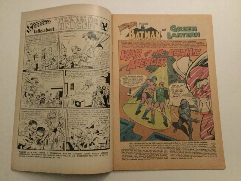 Brave And The Bold 69 Vf+ Very Fine+ 8.5 Dc