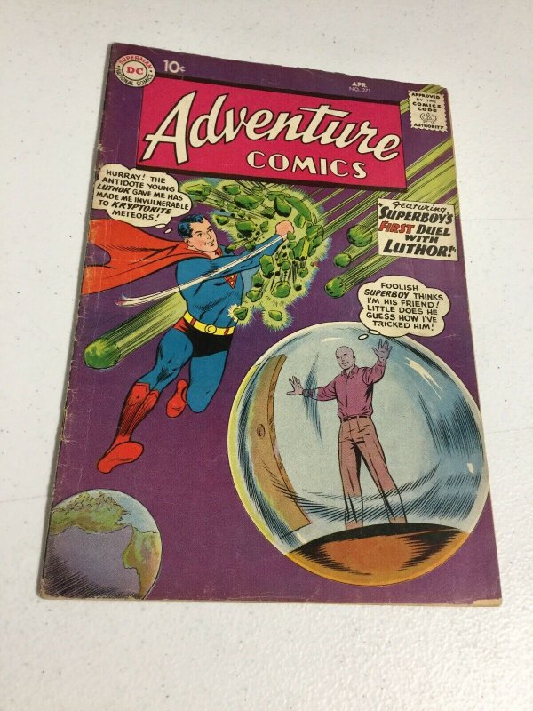 Adventure Comics 271 Vg Very Good 4.0 Bottom Staple Detached DC Comics