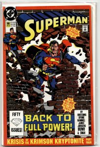 Superman #50 (1990) Superman