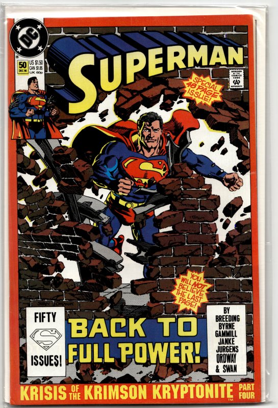 Superman #50 (1990) Superman