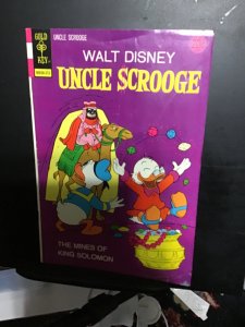 Uncle Scrooge #108 (1973) mid grade Carl Barks art! FN King Solomon!