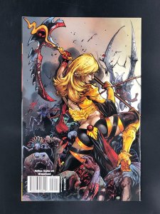 Hellina: Scythe #4 (2017) Wraparound Cover