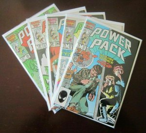 Power Pack comic lot from #1-58 + more 45 different books avg 7.0 (1984-90)
