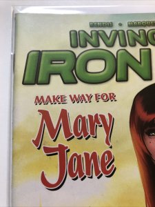 Invincible Iron Man (2015) #4 3rd Print Marvel Comics HTF variant Mary Jane