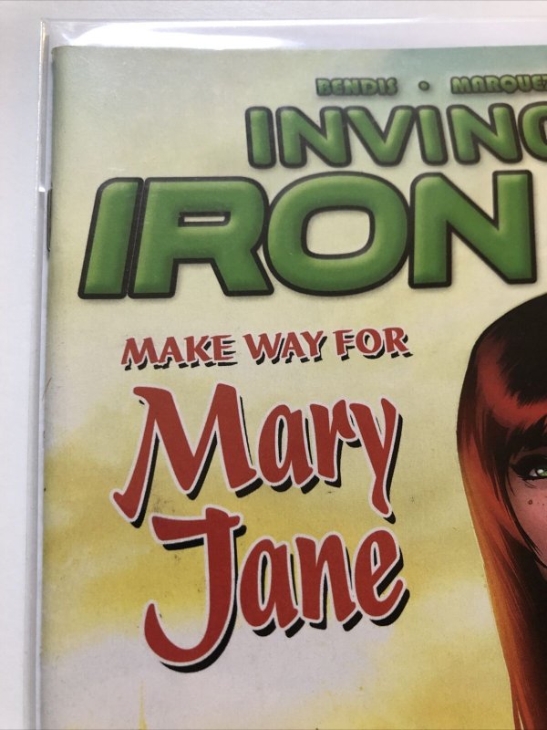 Invincible Iron Man (2015) #4 3rd Print Marvel Comics HTF variant Mary Jane