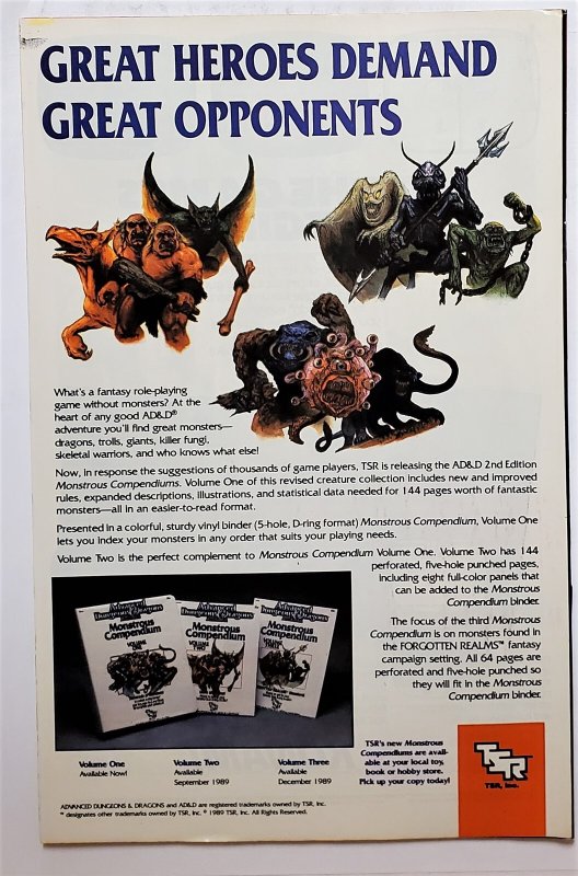 Captain Marvel #1 (Nov 1989, Marvel) VF-